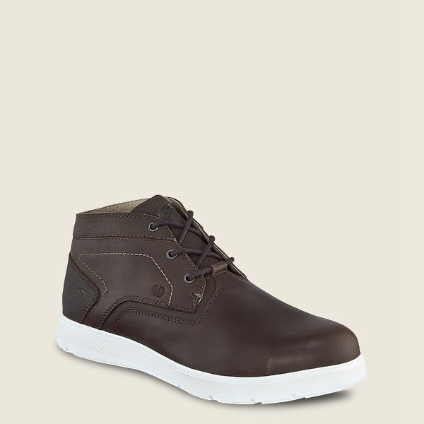 Red Wing Safety Boots Zero-G Lite - Toe Chukka - Mørke Brune - Herre 4035-SMPBN